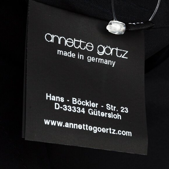 Annette Gortz Calla Black Long Sleeve Shift Dress - Picture 11 of 11